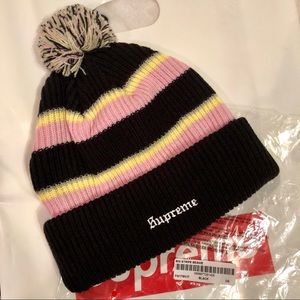 SUPREME Big Stripe Beanie FW17